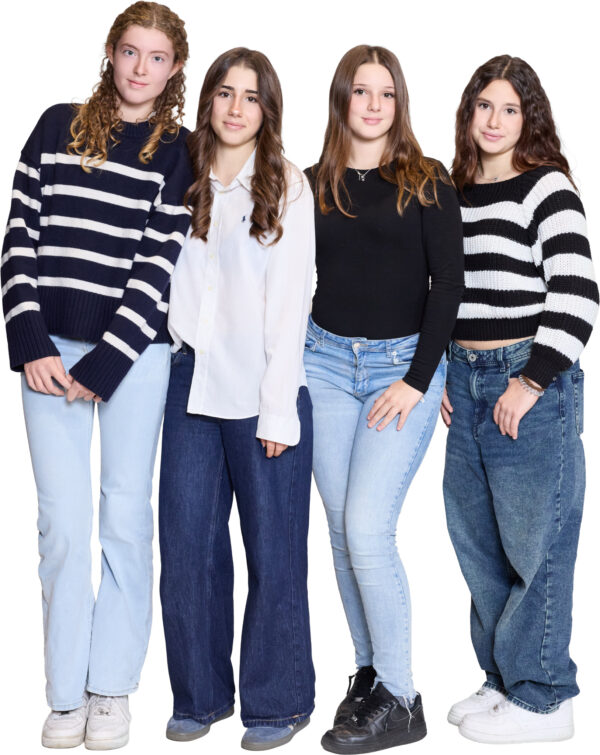 Miriam, Viola, Mia & Noemi, II anno · Liceo Classico Europeo