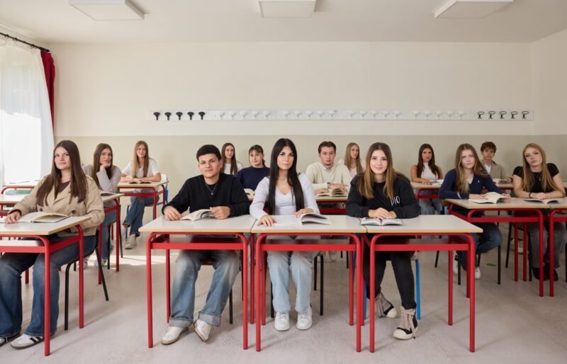 Studenti del Convitto Nazionale Maria Luigia